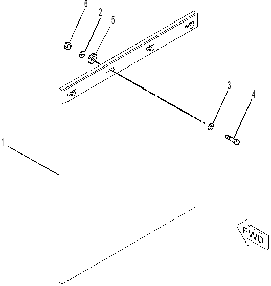 DEFLECTOR GP 2135600 CAT