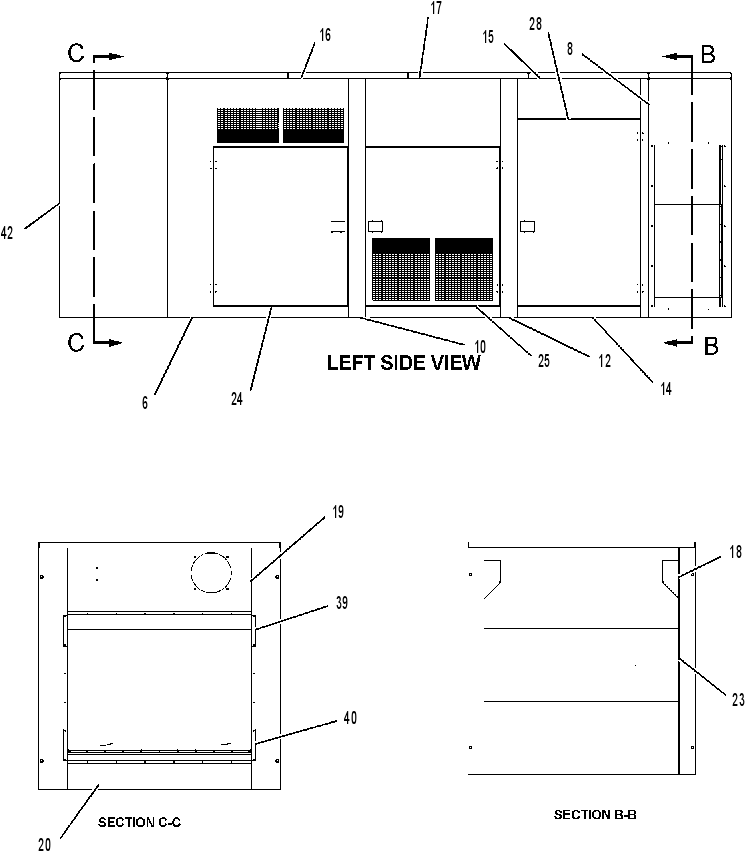 ENCLOSURE GP-GENSET 2423984 CAT