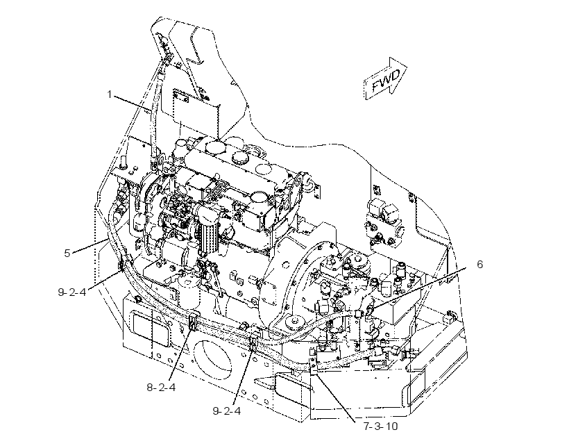 LINES GP-HYDRAULIC FILTER 1896558 CAT