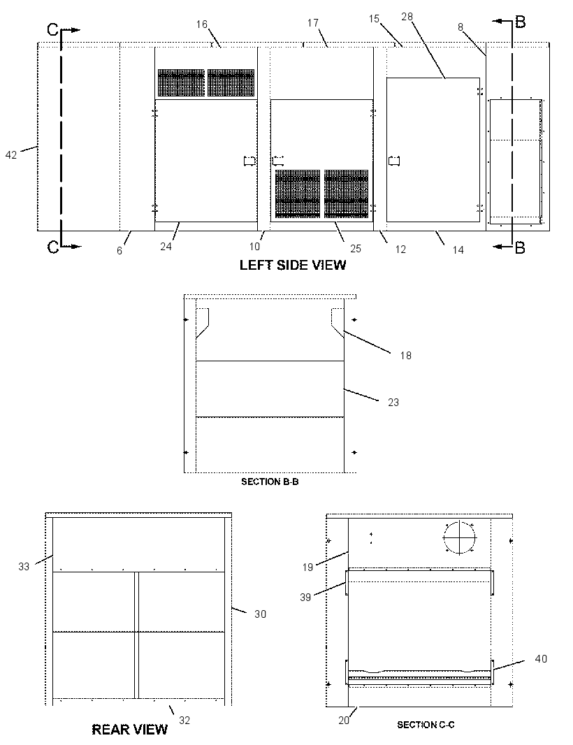 ENCLOSURE GP-GENSET 2423981 CAT