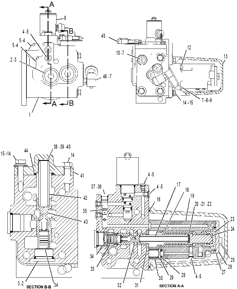 VALVE GP-LOCKUP CLUTCH & SOL 2549238 CAT