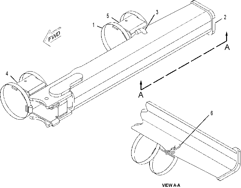 BRACE GP-LIFT CYLINDER 2147029 CAT