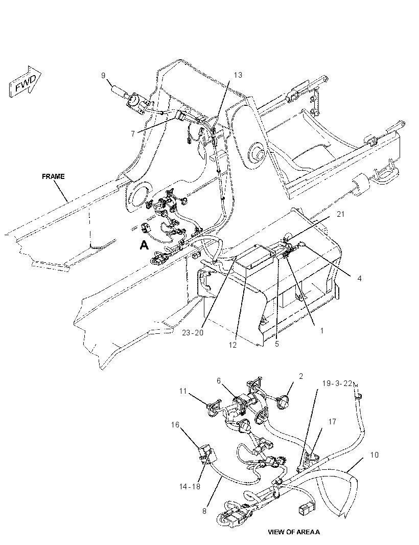 WIRING GP-AUTOSHIFT 2497680 CAT