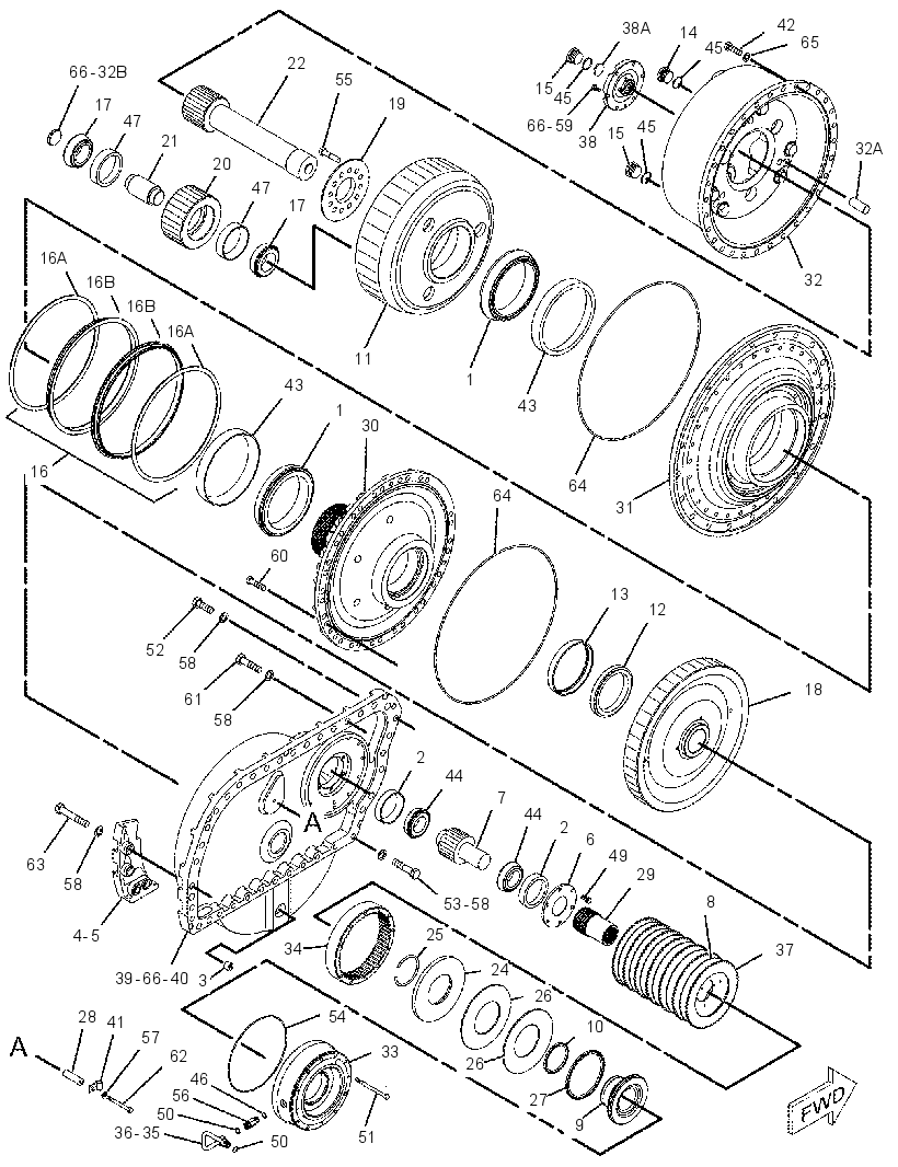 FINAL DRIVE & BRAKE GP 2298521 CAT