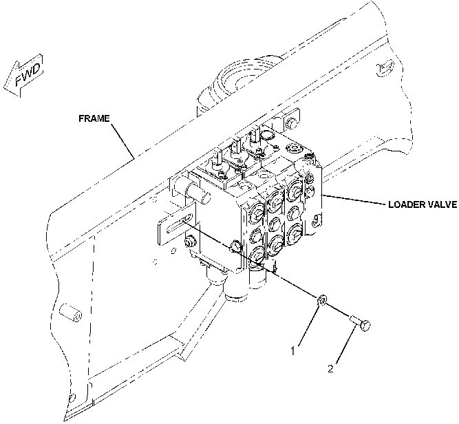 FASTENER GP-VALVE 2198566 CAT