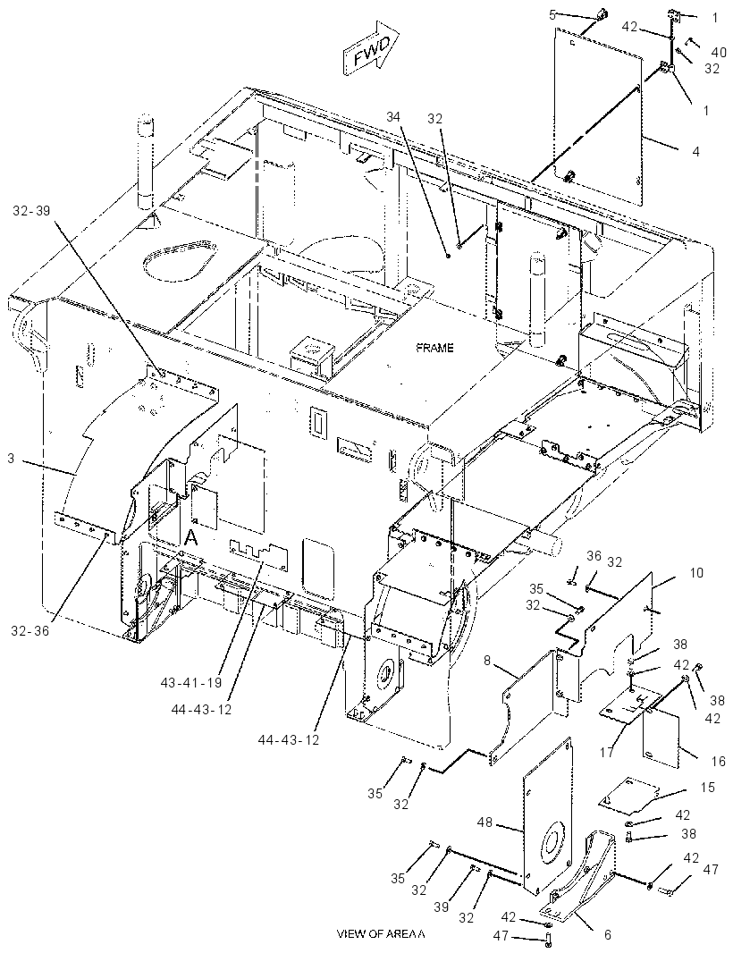 COVER GP-PAVER VENTILATION 1948171 CAT