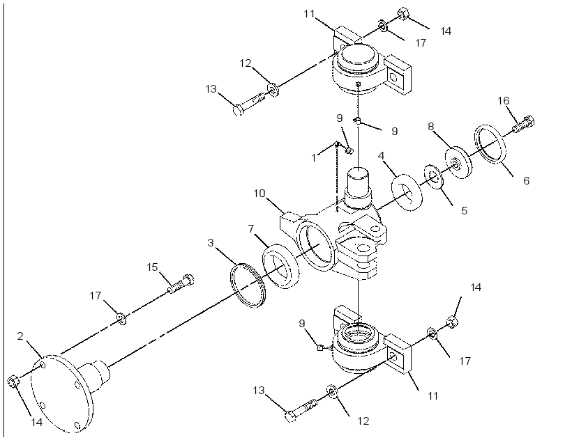 HITCH GP-OSCILLATING 2156192 CAT