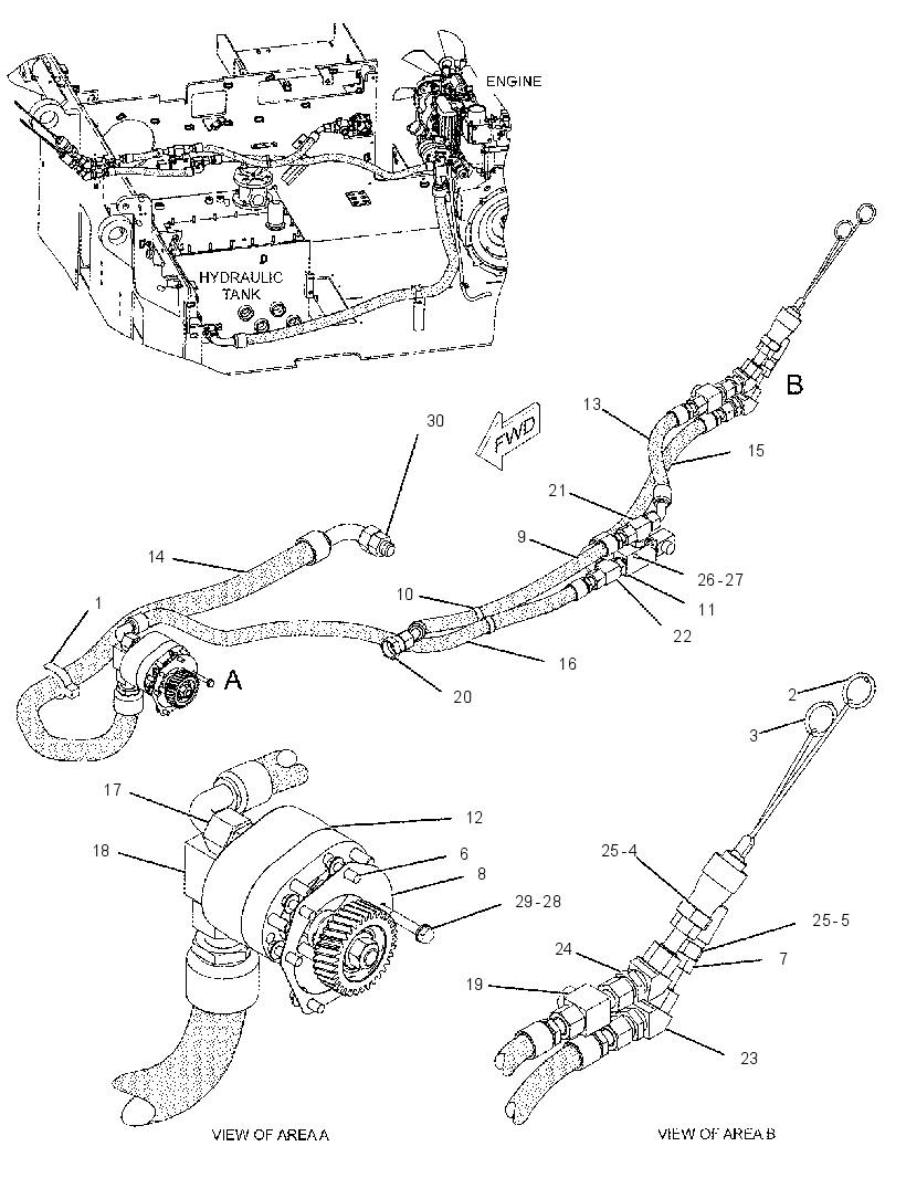PUMP & LINES GP-SCREED 2393087 CAT