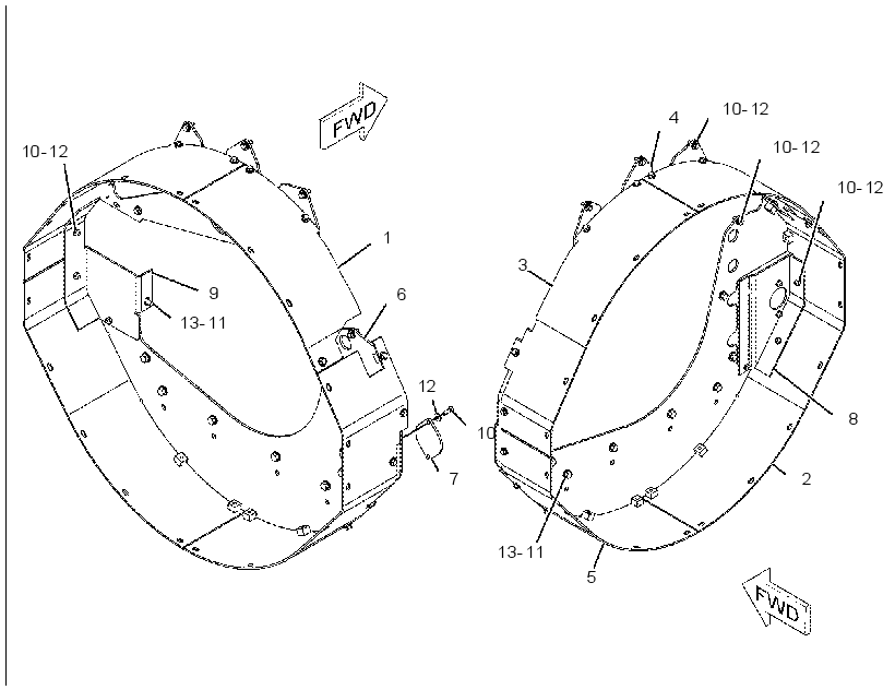 GUARD GP-FLYWHEEL 2518430 CAT