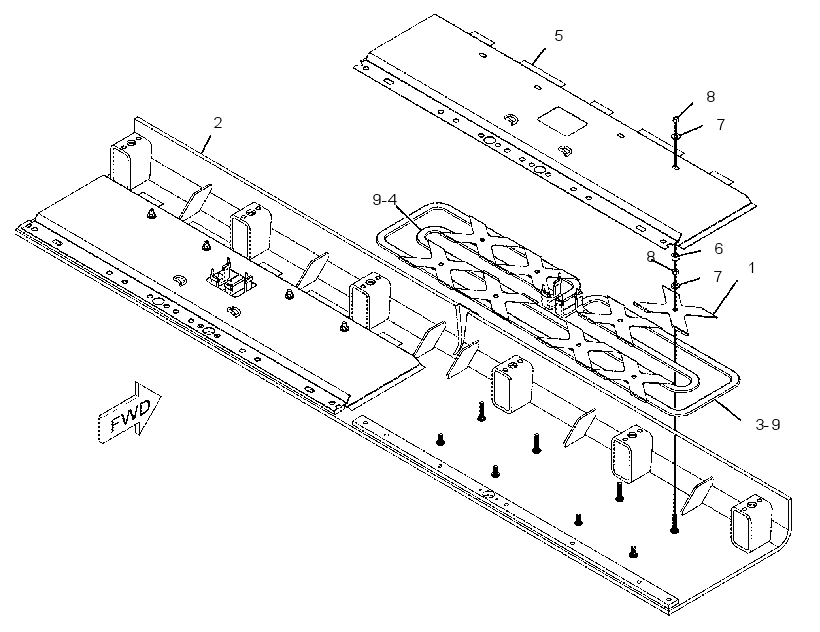 PLATE GP-SCREED 2506703 CAT