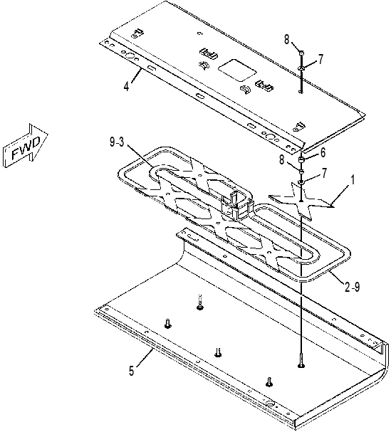 PLATE GP-SCREED 2506716 CAT