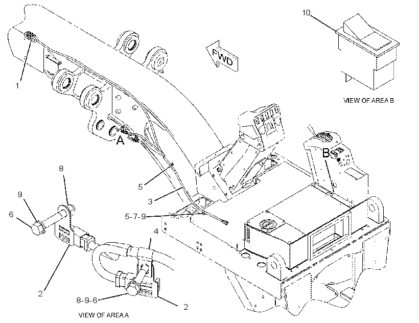 WIRING GP-BLADE CUSHION 1611930 CAT