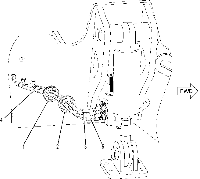 LINES GP-FRAME LEVELING 2266428 CAT
