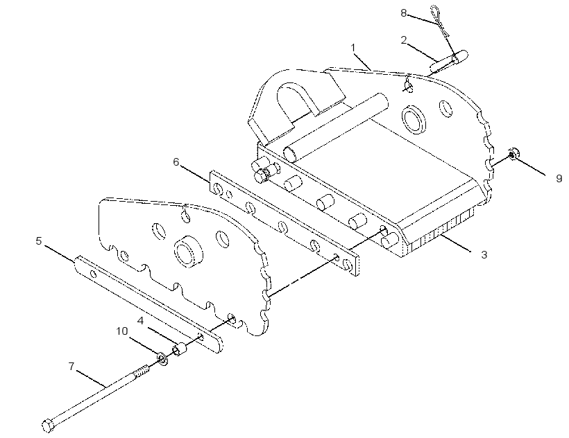 PAD GP-STABILIZER 2389547 CAT