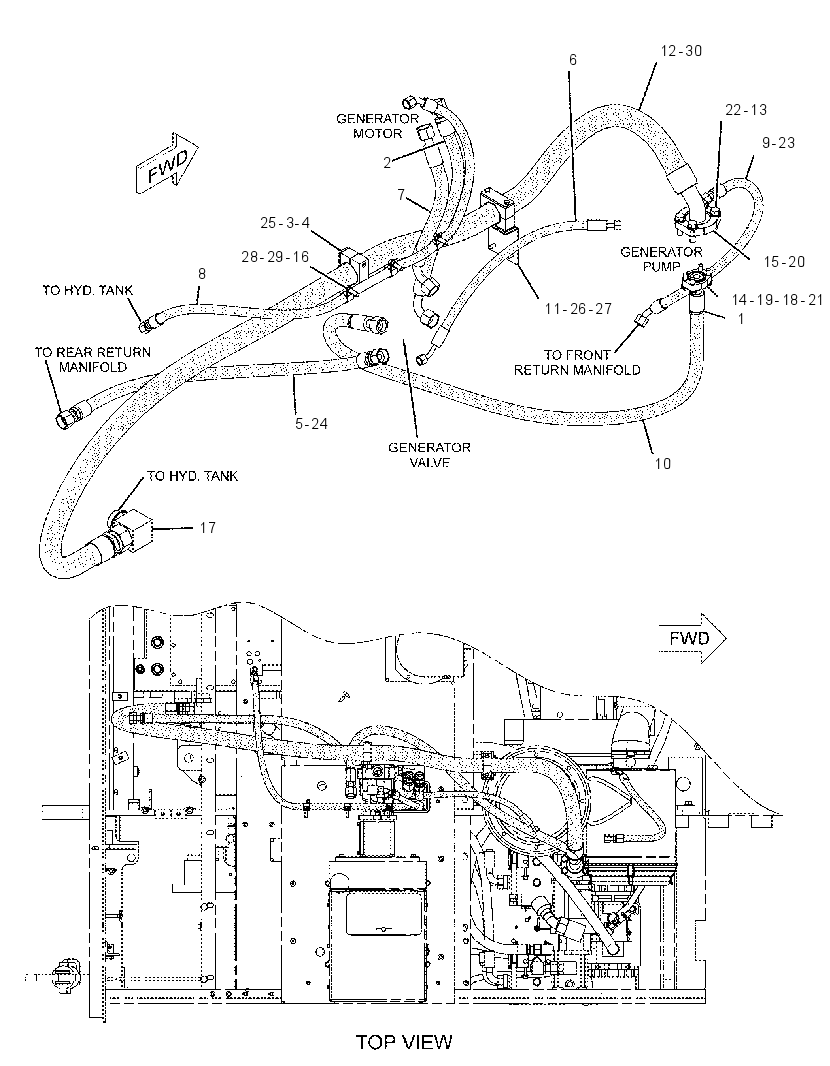LINES GP-GENERATOR DRIVE 2275120 CAT