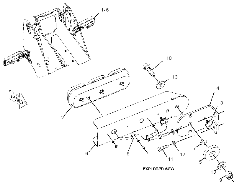LIGHTING GP-REAR 2392074 CAT