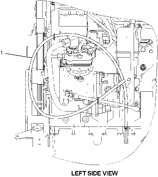 GUIDE GP-OIL LEVEL GAUGE 2484066 CAT