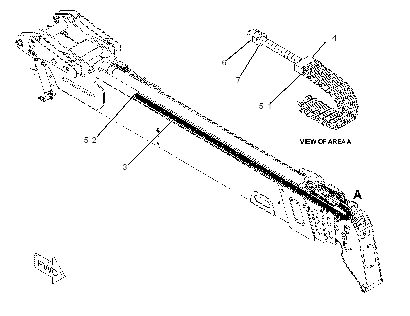 CHAIN GP-BOOM 2291534 CAT