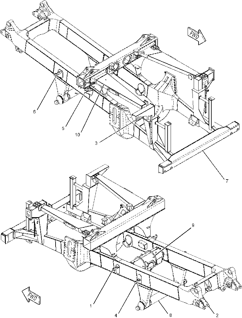 FRAME AS 1794646 CAT