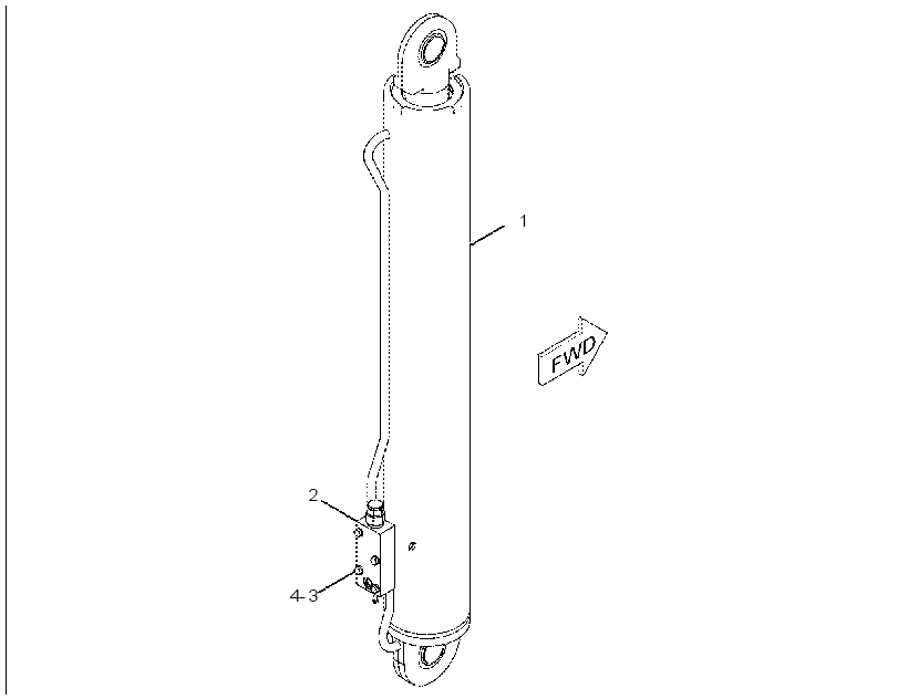 CYLINDER & VALVE GP-BOOM 2268551 CAT