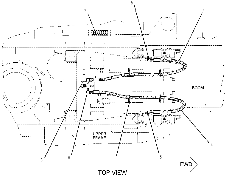 LINES GP-SENSOR 2237029 CAT