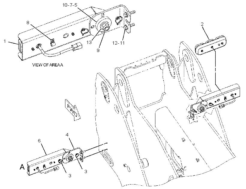 LIGHTING GP-REAR 2392075 CAT