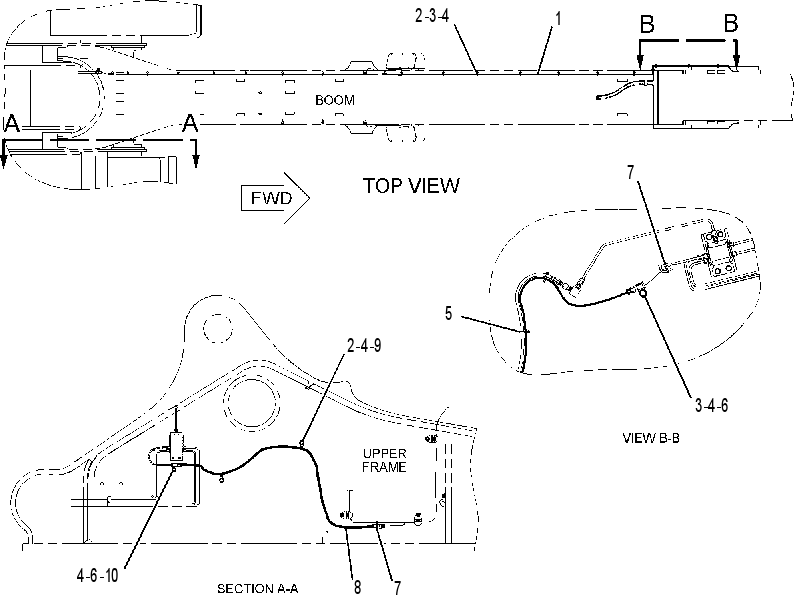 WIRING GP-AUTOLUBE CONTROL 2382175 CAT