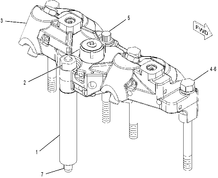 ENGINE BRAKE GP 2434183 CAT