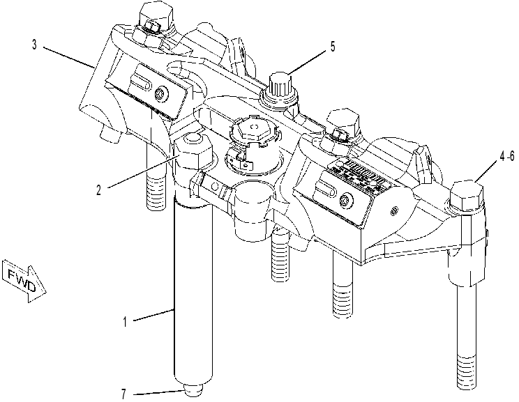 ENGINE BRAKE GP 2501834 CAT