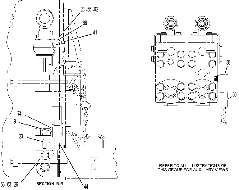 LINES GP-REAR ATTACHMENT 2391787 CAT