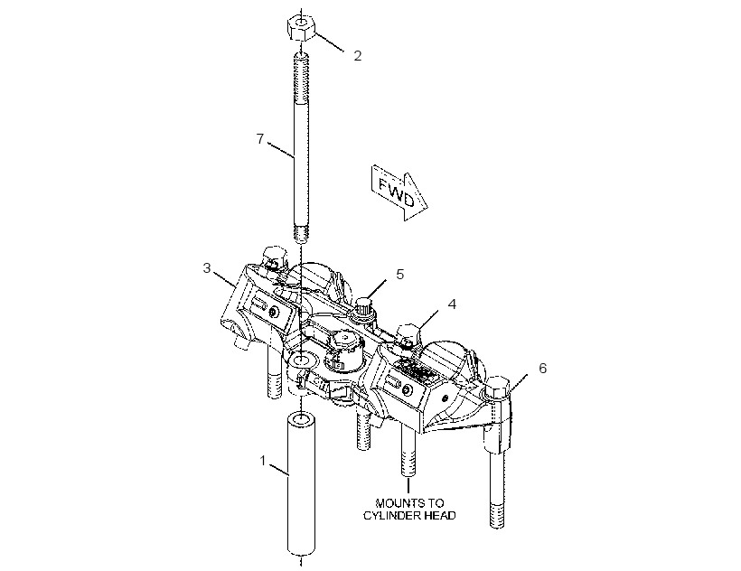 ENGINE BRAKE GP 2420839 CAT
