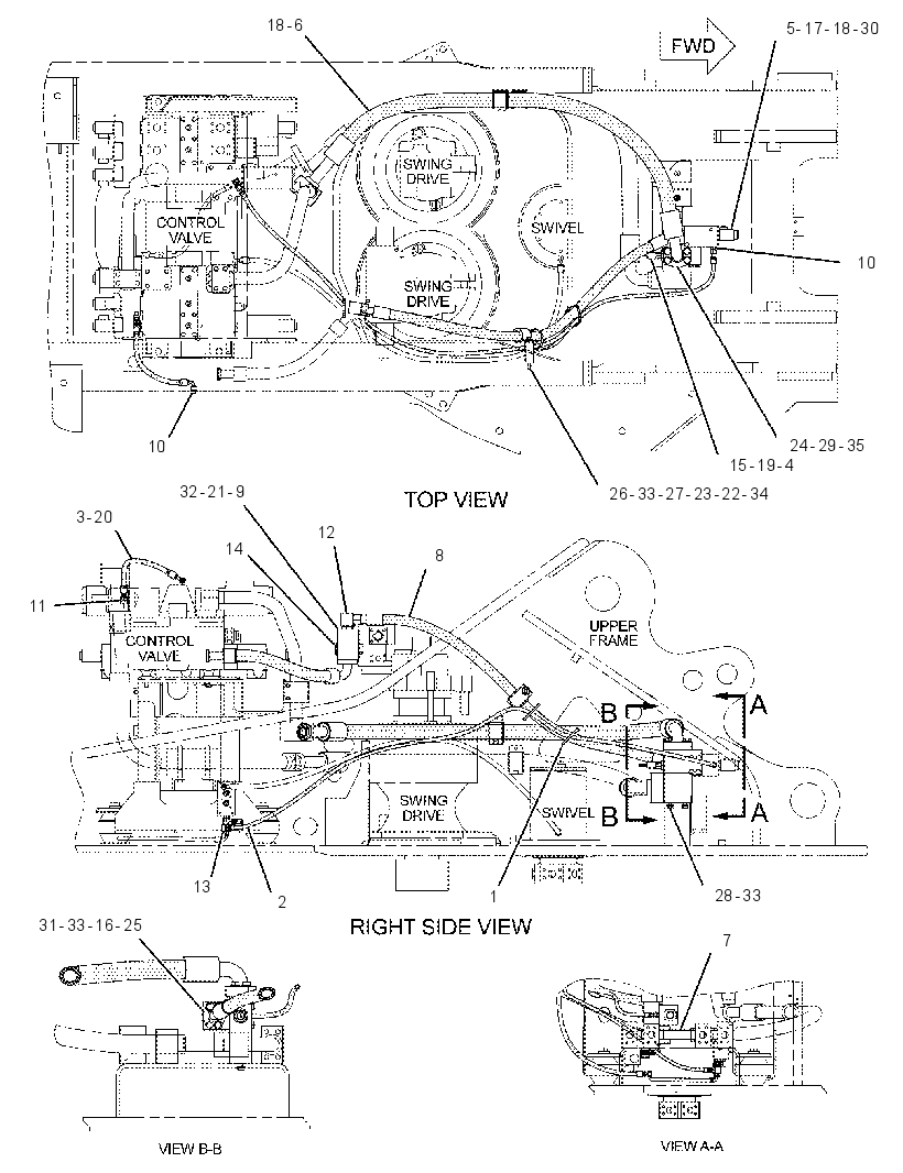 Трубопроводы передние 2486504 CAT