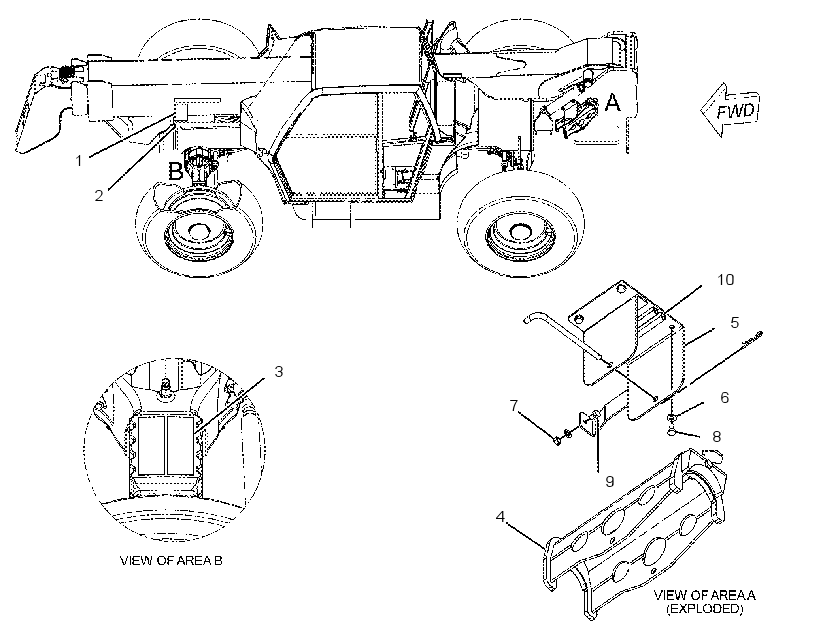 BRACE GP-CYLINDER 2393845 CAT