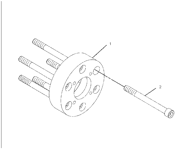 ADAPTER GP-POWER TAKE-OFF 2498737 CAT