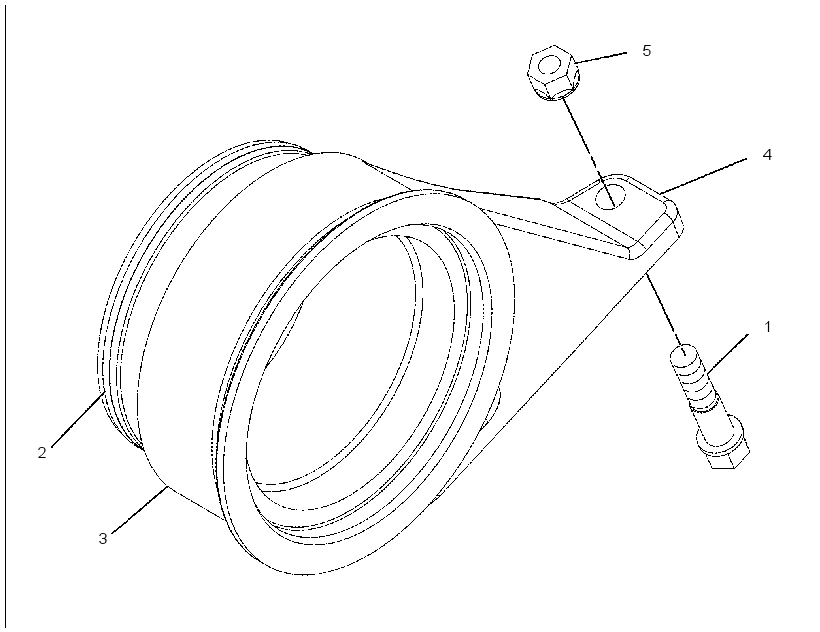 CONNECTION GP-EXHAUST 2374298 CAT