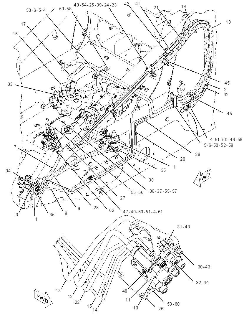 LINES GP-WORK TOOL 2185853 CAT