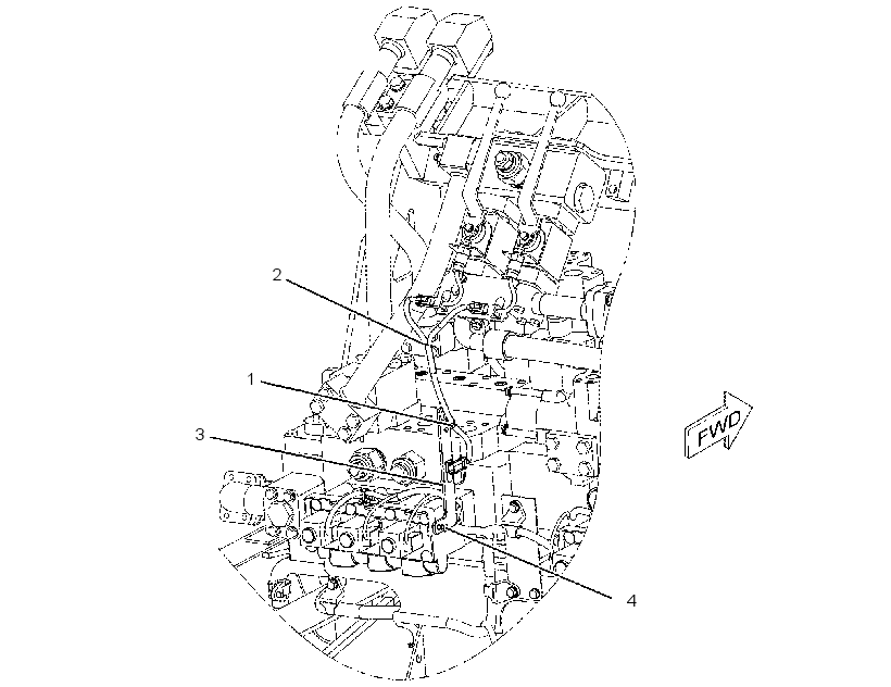WIRING GP-AUXILIARY CONTROL 2382184 CAT