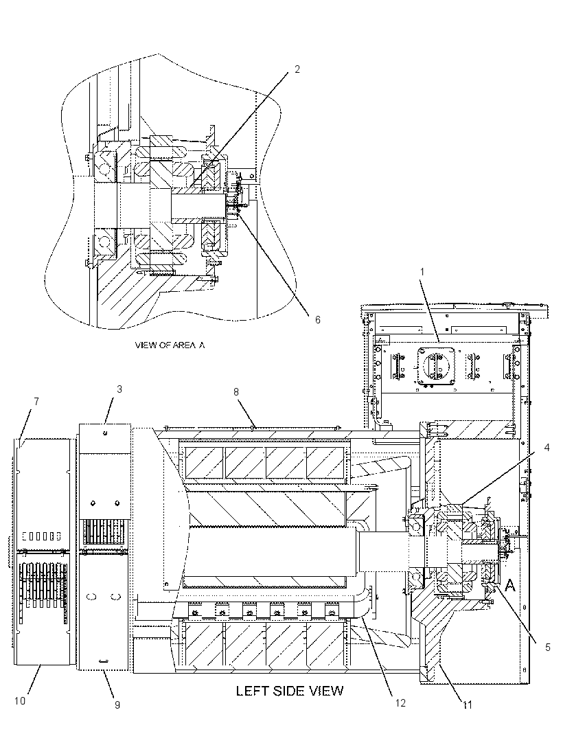 Генератор 1586413 CAT