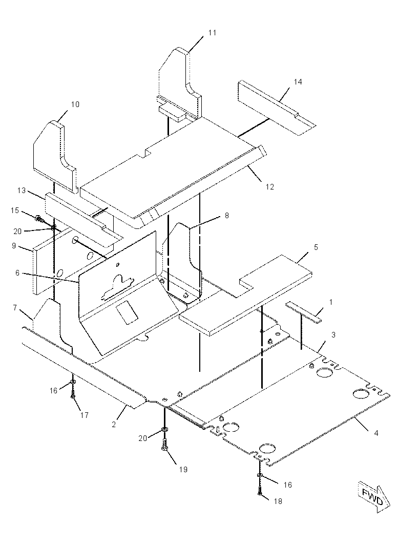 GUARD GP-TRANSMISSION 2429852 CAT