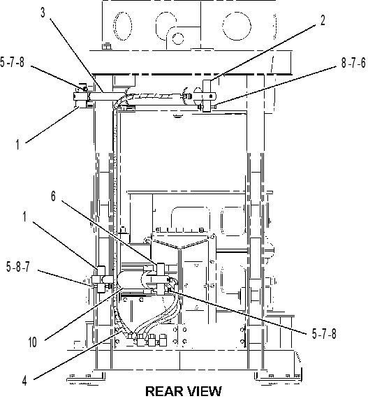 CYLINDER & LINES GP-ARM 2215382 CAT