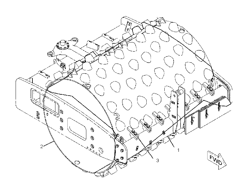 SHELL GP-PADDED 2423569 CAT