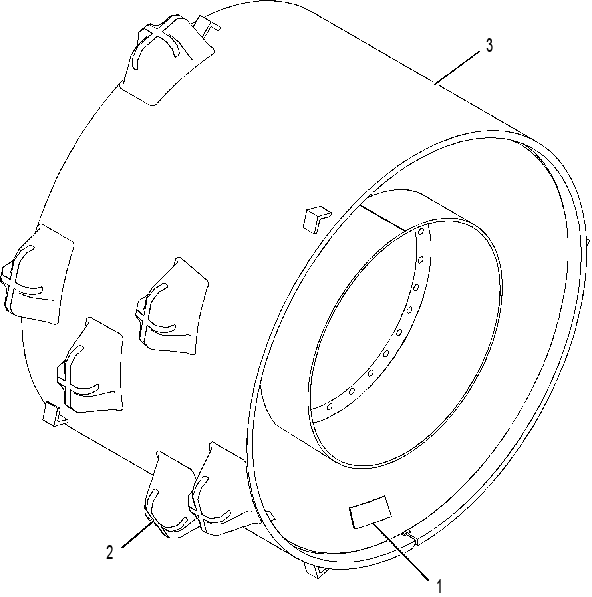 WHEEL AS-COMPACTOR 1292405 CAT