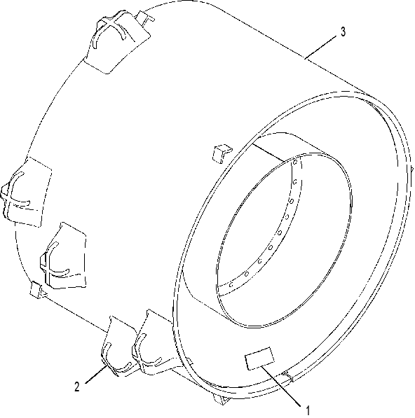 WHEEL AS-COMPACTOR 1359890 CAT