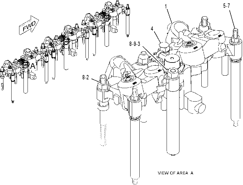 ENGINE BRAKE GP 2337245 CAT