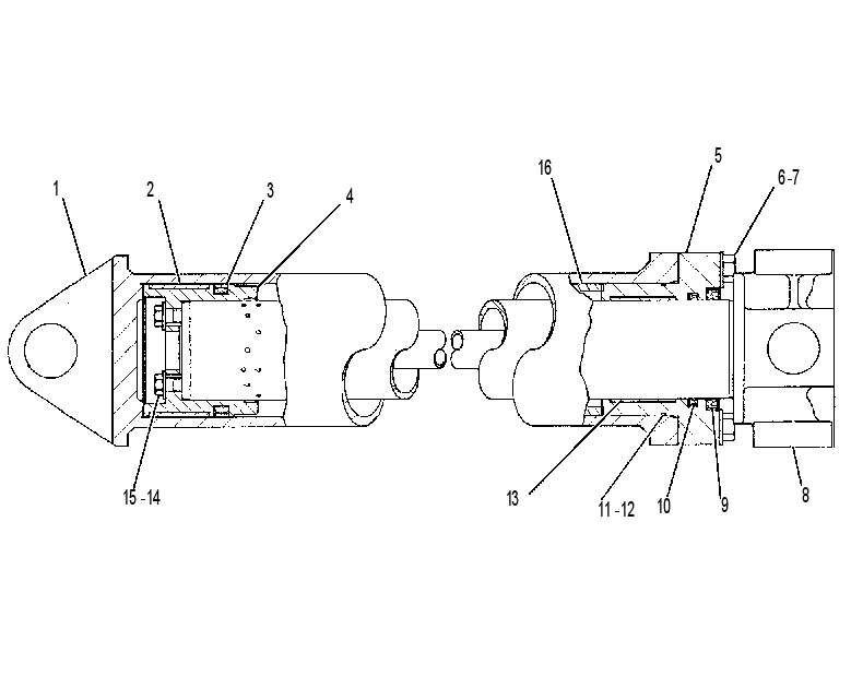 CYLINDER GP-EJECTOR 9T4886 CAT