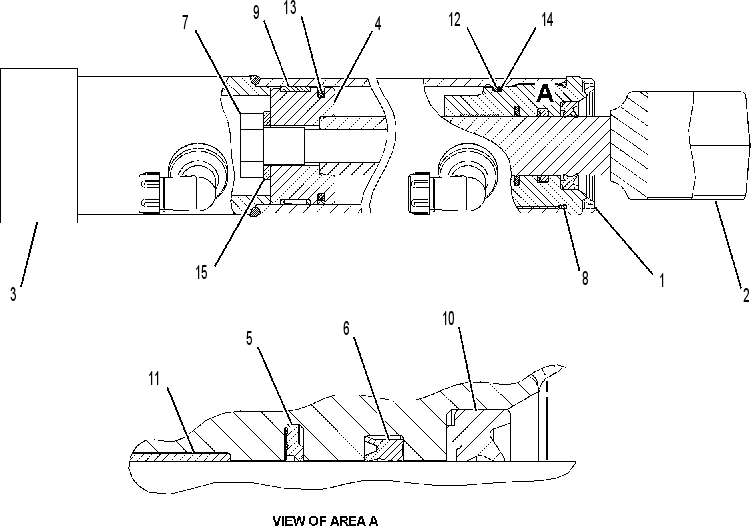 CYLINDER GP-EXTENDABLE STICK 2107098 CAT