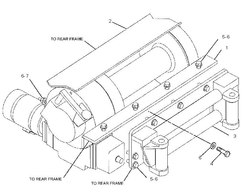 WINCH GP 2496567 CAT