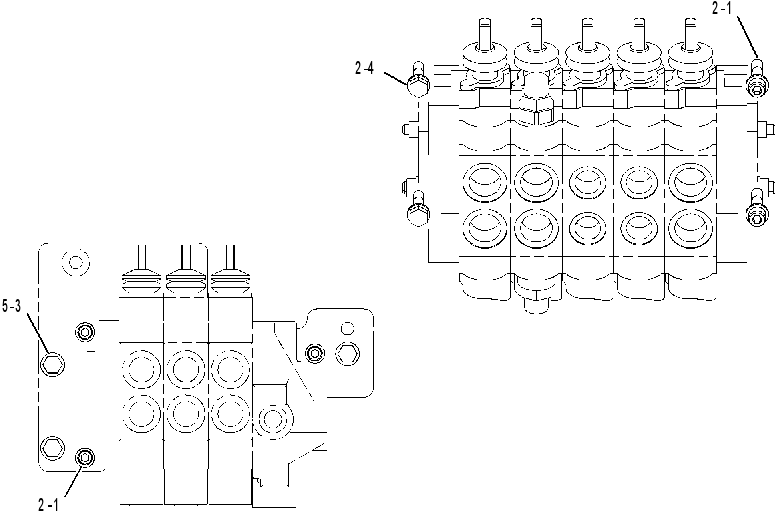 FASTENER GP-VALVE 2504470 CAT