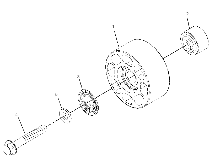 IDLER GP-BELT 2534525 CAT