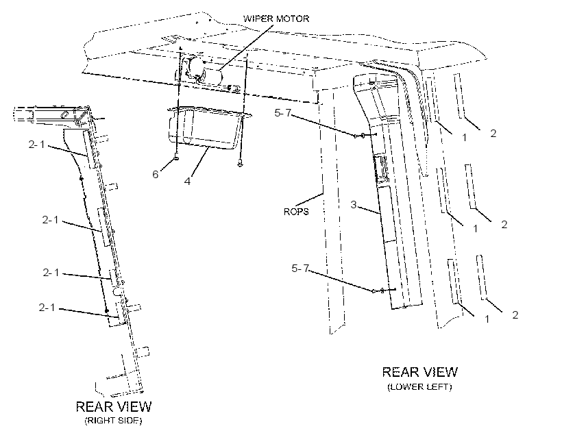 COVER GP-POST 2425030 CAT